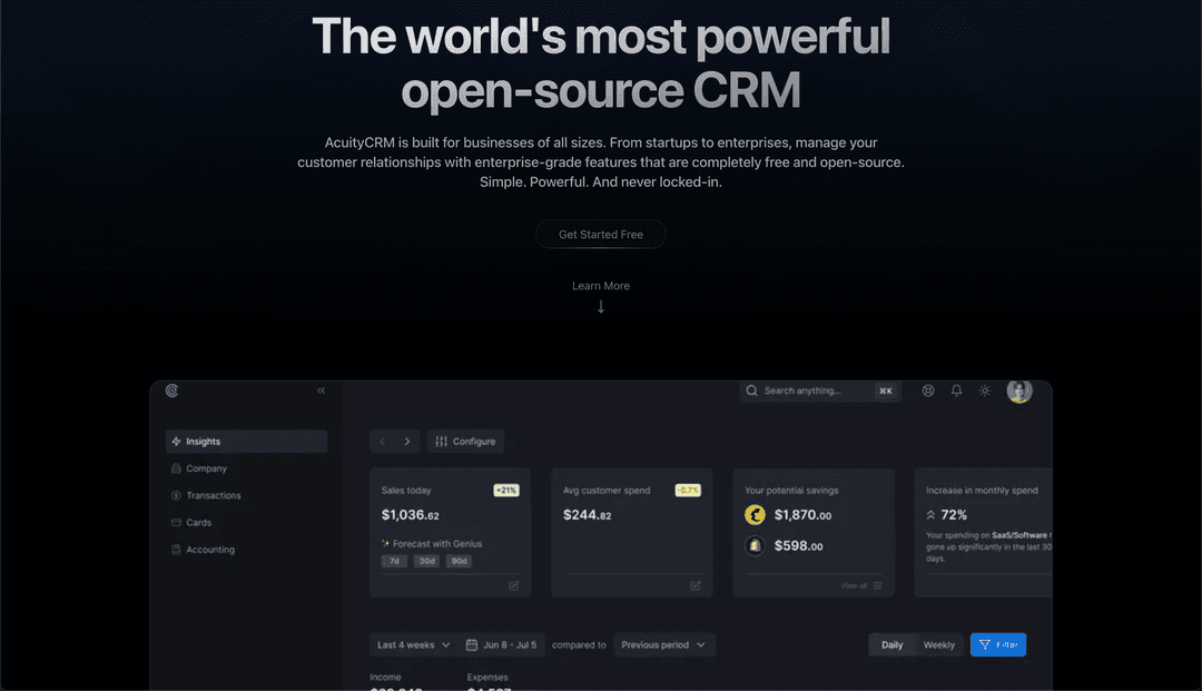 Acuity CRM